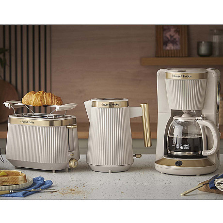 Russell Hobs - Vattenkokare + Brödrost - Creme