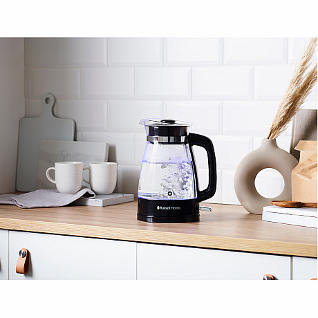 Russell Hobbs - Svart - Glasdesign 1,7 L och blå belysning