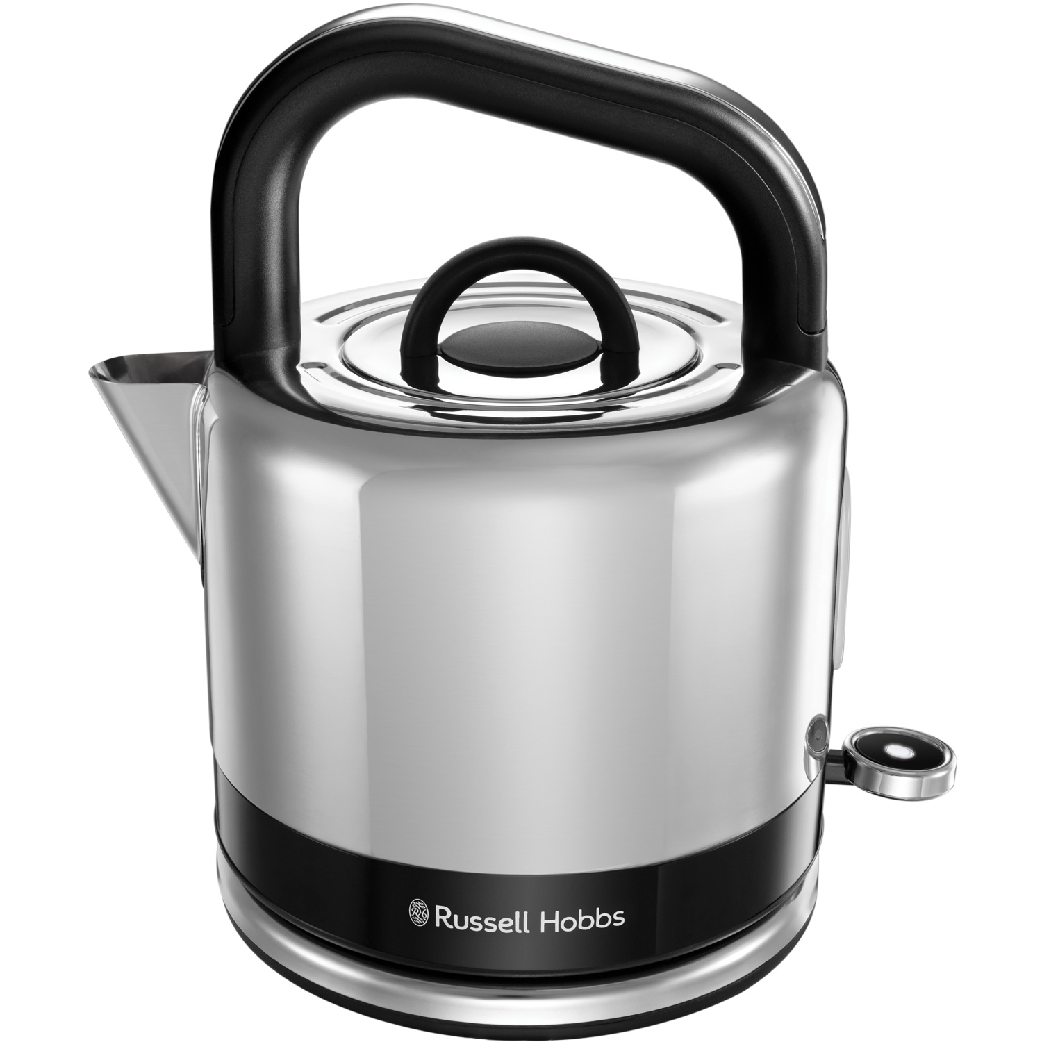 Russell hobbs vattenkokare rostfri - snabbkokning 58 s och spillfri h&auml;llpip