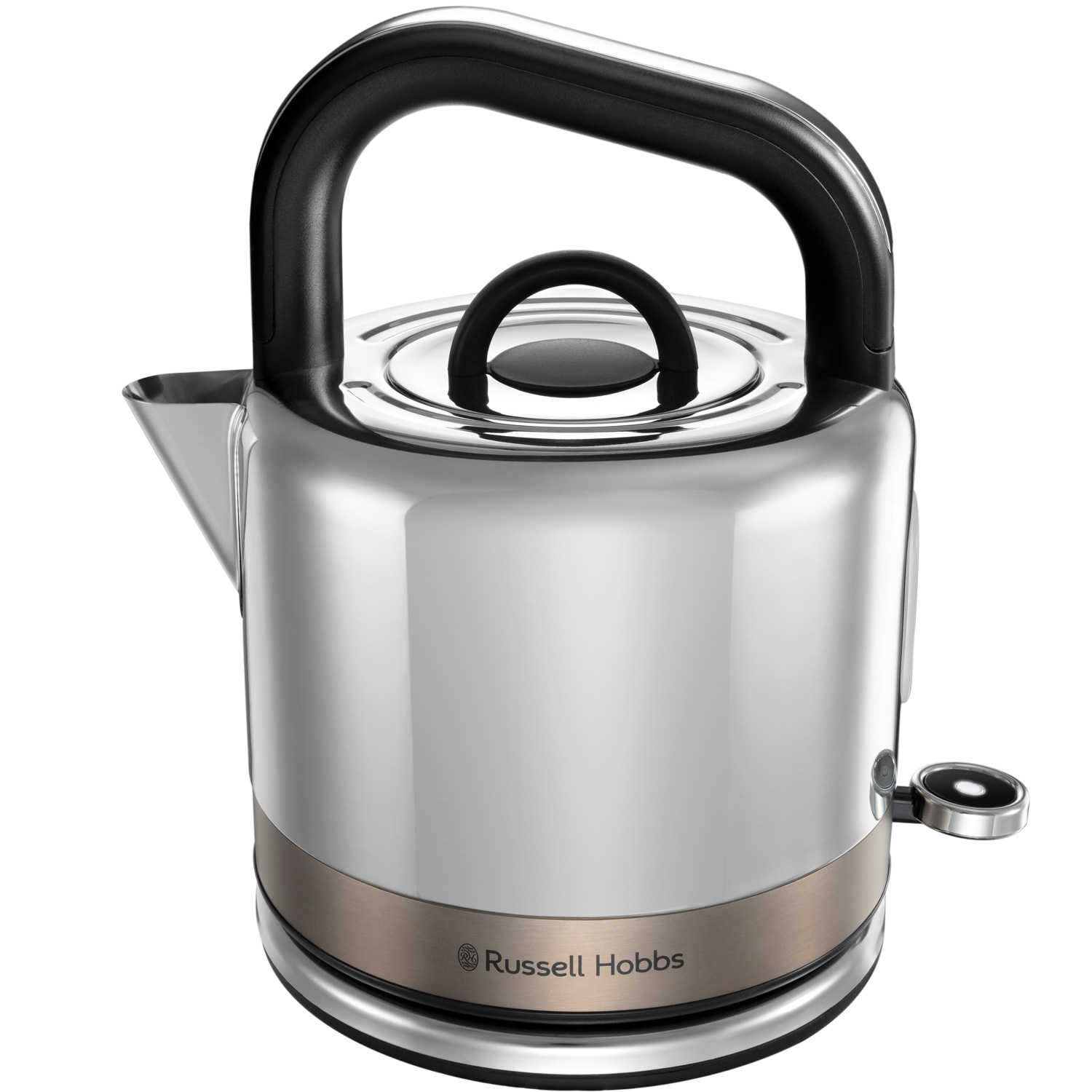 Russell hobbs vattenkokare rostfri - snabb uppkokning och spillfri h&auml;llpip