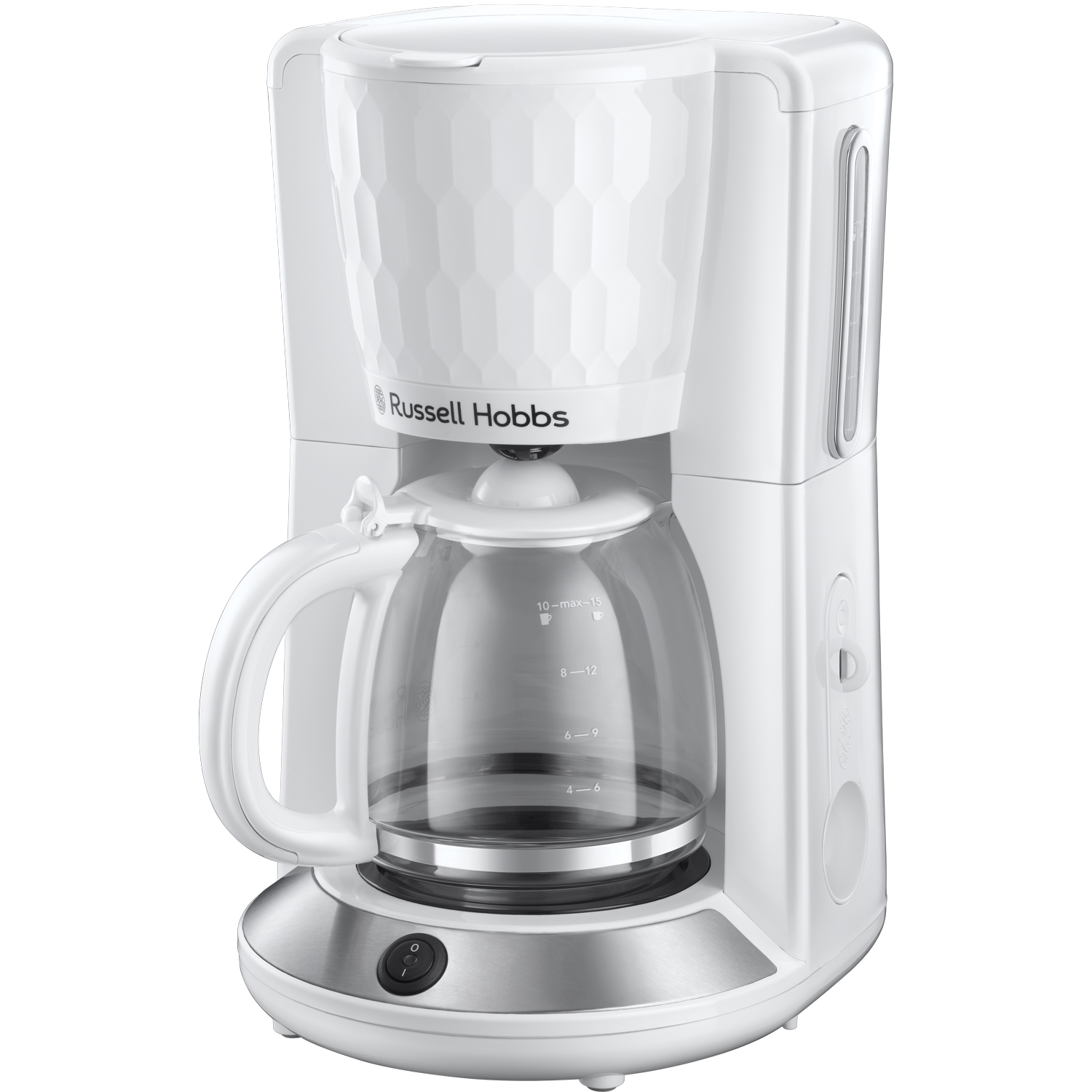 Russell hobbs kaffebryggare honeycomb, vit