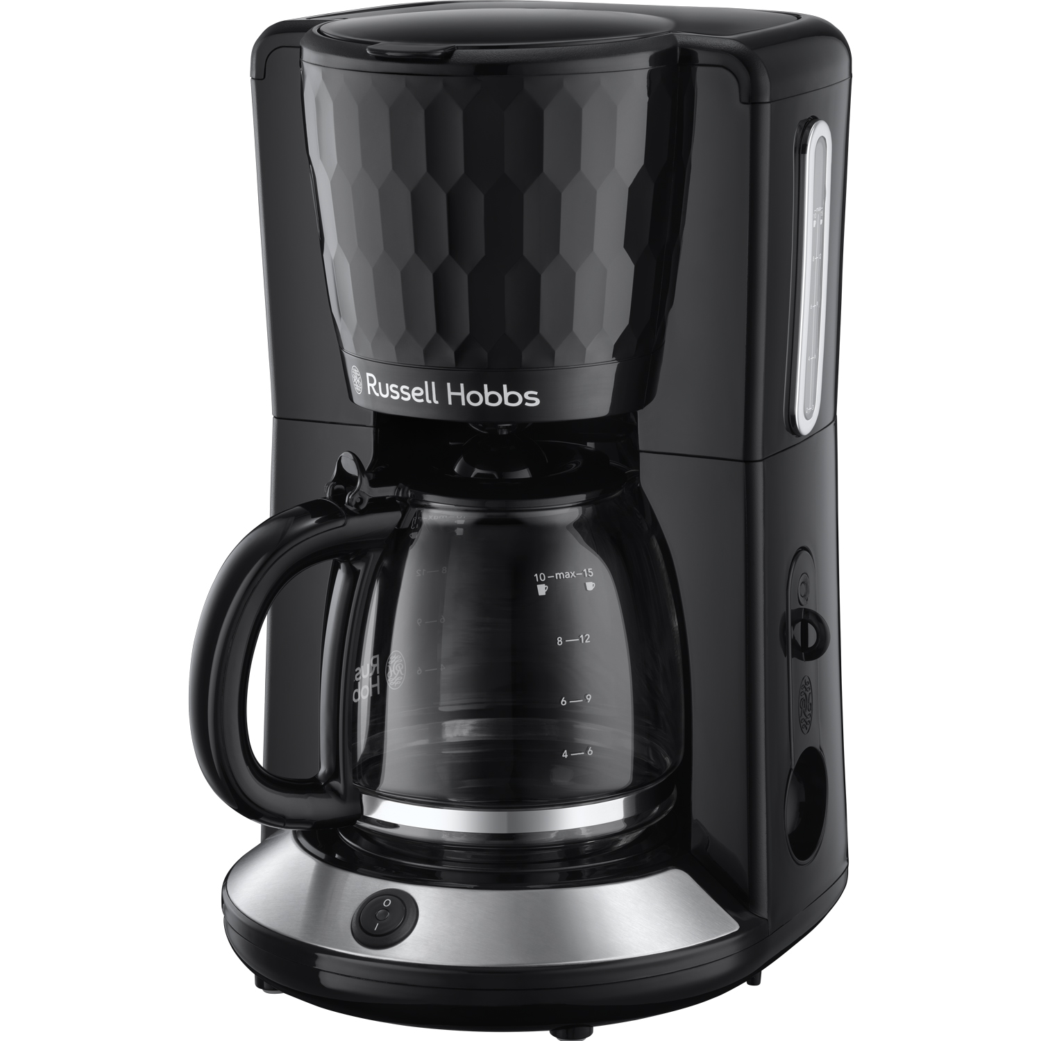Russell hobbs kaffebryggare honeycomb, svart