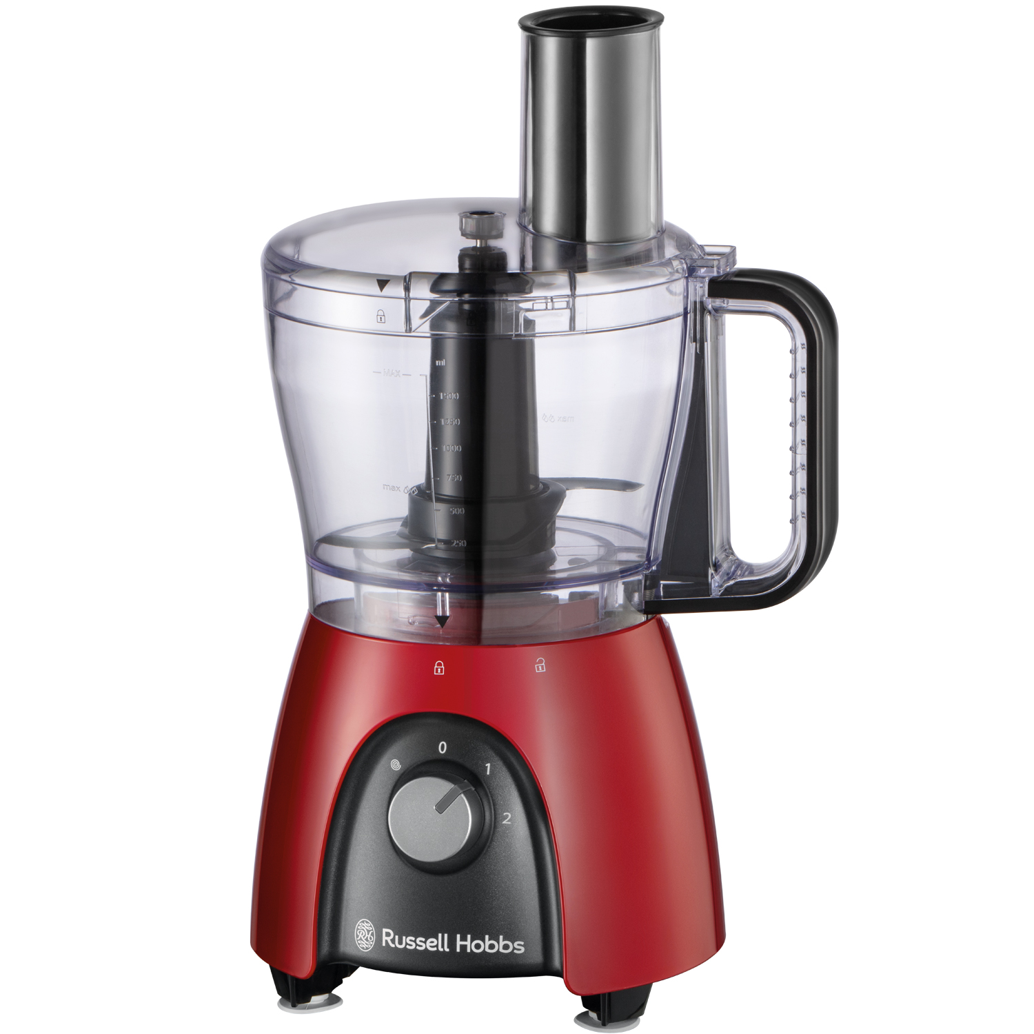 Russell hobbs matberedare r&ouml;d - desire 600 w & halkfria f&ouml;tter