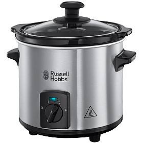 Slow cooker Russell Hobbs - Rostfri - Keramisk gryta & 3 värmelägen Slow cooker Russell Hobbs - Rostfri - Keramisk gryta & 3 värmelägen