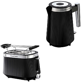 Paket Russell Hobs - Brödrost + Vattenkokare - Svart