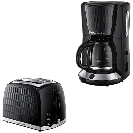 Russell Hobs - Kaffebryggare + Brödrost - Svart Russell Hobs - Kaffebryggare + Brödrost - Svart