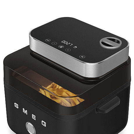 Smeg - AFC01BLMEU - Airfryer. Matt svart