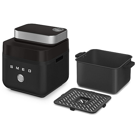 Smeg - AFC01BLMEU - Airfryer. Matt svart