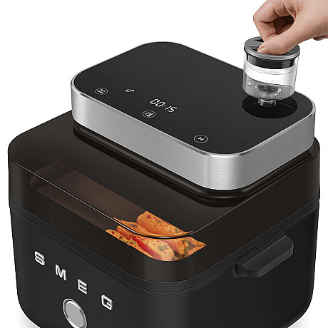 Smeg - AFC01BLMEU - Airfryer. Matt svart