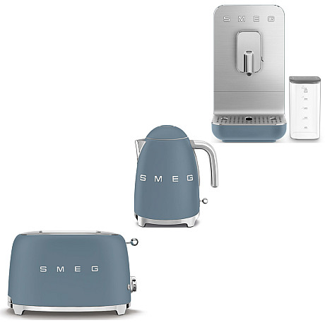 Smeg - Espresso, Toast & Te - Storm Blue med 50's Style