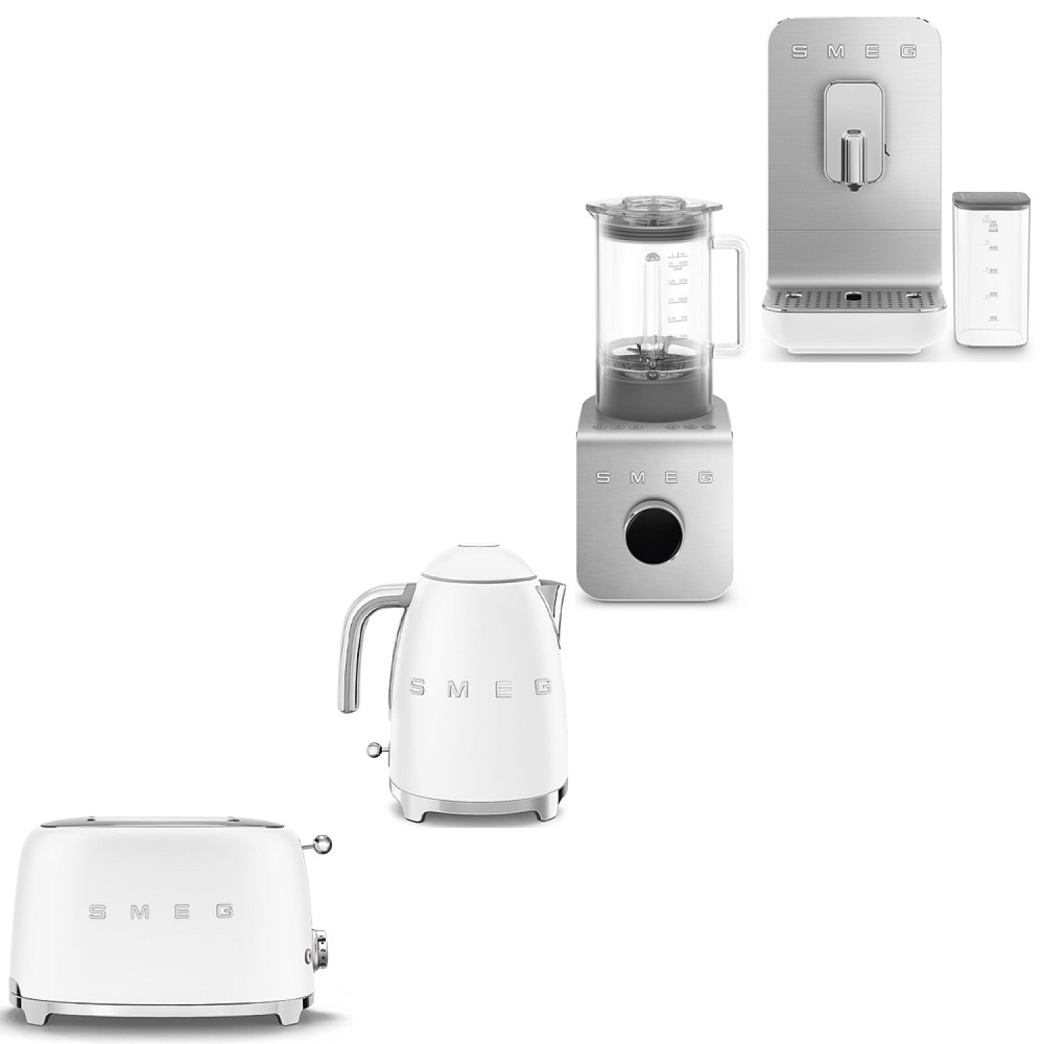 Smeg paket morning luxury pack - mattvit med 50's style