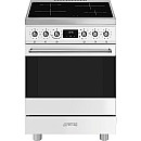 Smeg - C6IMWHM2-KITC6X-KD70XE - induktionsspis vit, stänkskydd & fläkt Smeg - C6IMWHM2-KITC6X-KD70XE - induktionsspis vit, stänkskydd & fläkt
