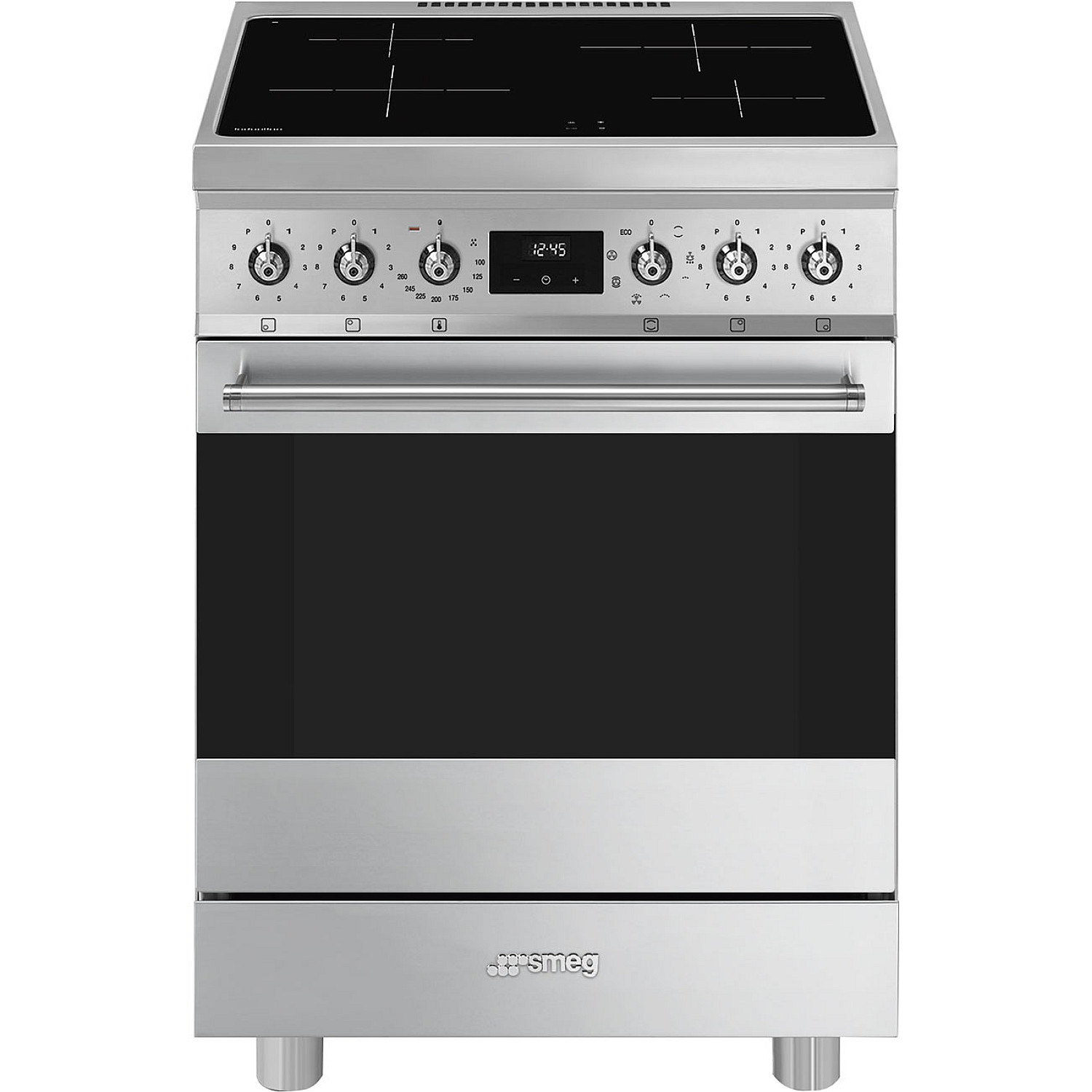 Smeg induktionsspis c6imxm2 - ångrengöring, rostfri