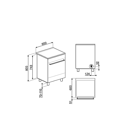 Smeg - C6IMXM2 - Ångrengöring & Induktionshäll