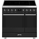 Smeg - C92IMX2-KITC9X91-KD90HXE - induktionsspis med ångrengöring & fläkt Smeg - C92IMX2-KITC9X91-KD90HXE - induktionsspis med ångrengöring & fläkt