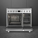 Smeg - CX92IM-KITC9X91-KD90HXE - induktionsspis med dubbelugn & fläkt Smeg - CX92IM-KITC9X91-KD90HXE - induktionsspis med dubbelugn & fläkt