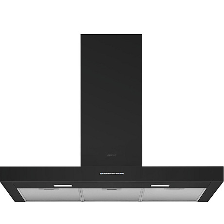 Smeg - Antracitfärgad, induktionsspis, stänkskydd & köksfläkt