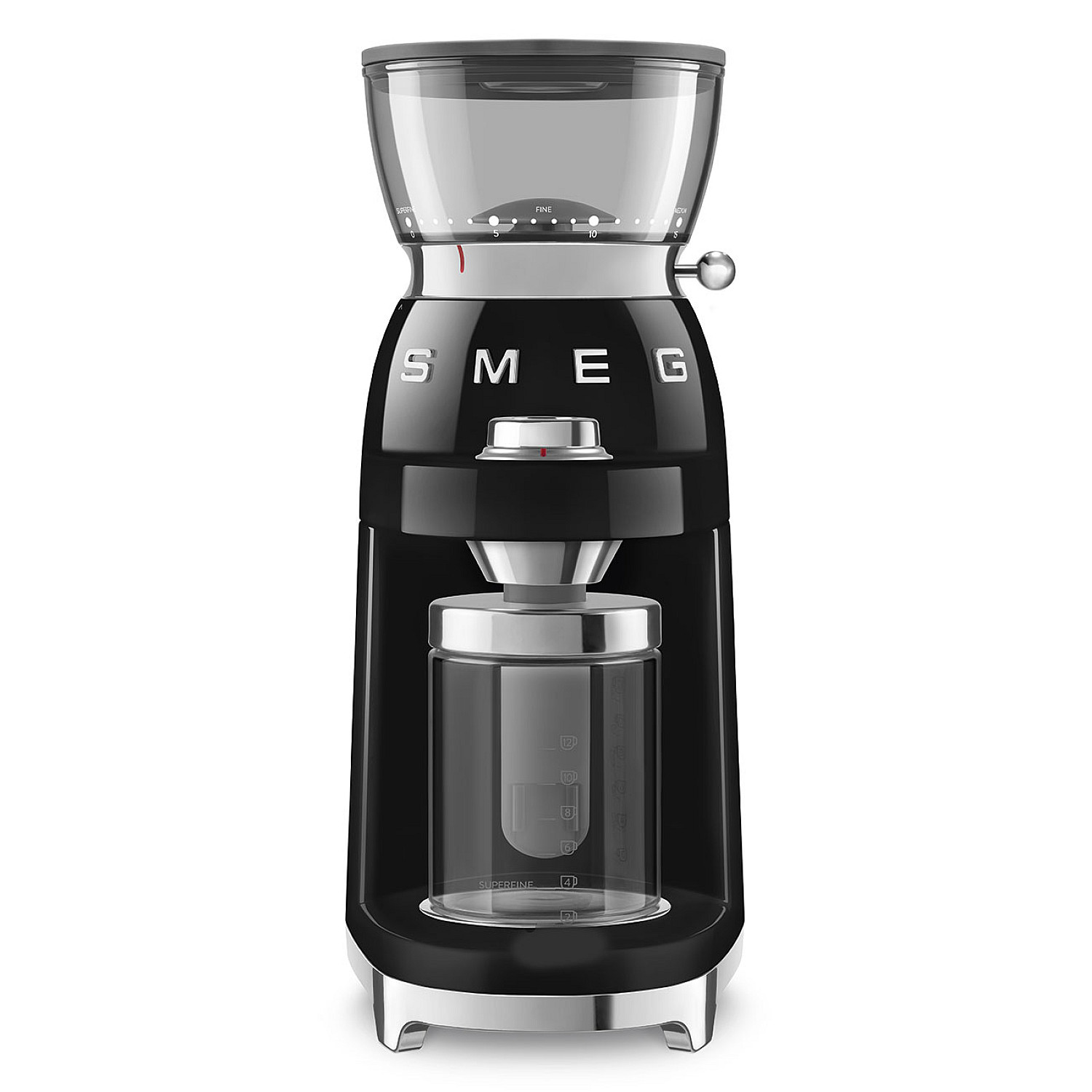 Smeg kaffekvarn cgf03bleu - kaffekvarn, svart