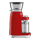 Smeg - CGF03RDEU - Kaffekvarn, Röd