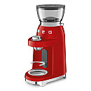 Smeg - CGF03RDEU - Kaffekvarn, Röd