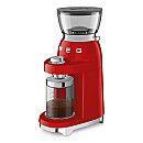 Smeg - CGF03RDEU - Kaffekvarn, Röd
