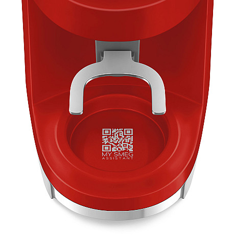 Smeg - CGF03RDEU - Kaffekvarn, Röd