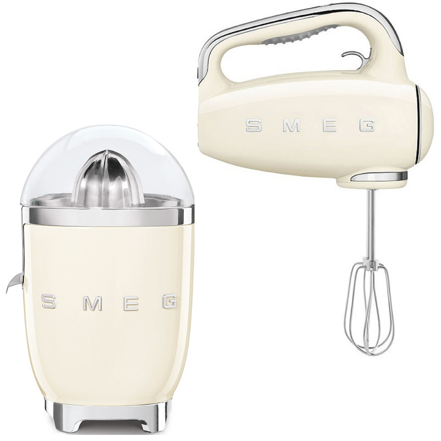 Smeg paket juice & mix - creme med 50's style