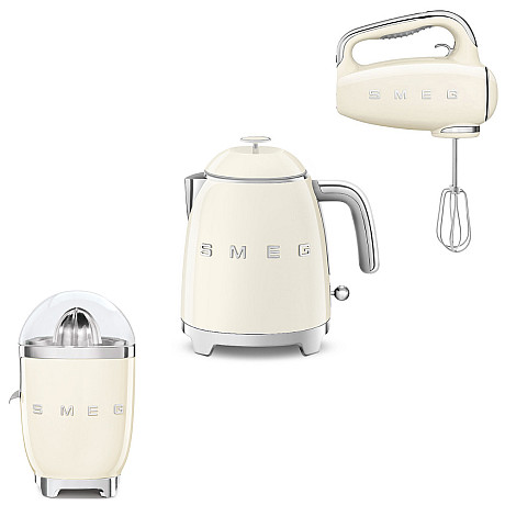 Smeg - Fresh Morning - Creme med 50's Style
