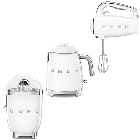 Smeg - Fresh Morning - Vit med 50's Style