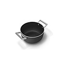 Smeg - Keramisk Gryta 24 cm Non-Stick, Svart