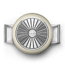 Smeg - Keramisk Gryta 24 cm Non-Stick, Creme