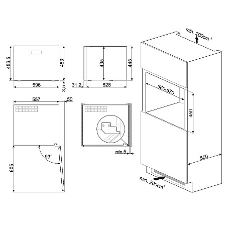 Smeg - CVI120GE - Neptune grey