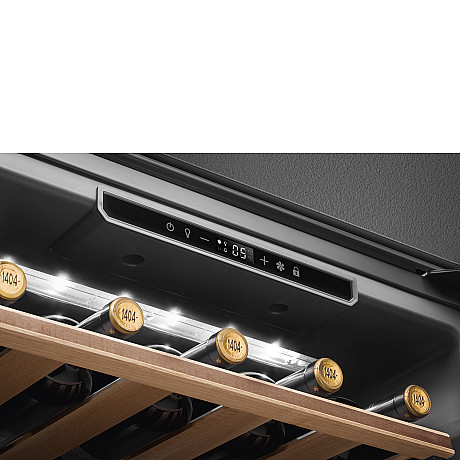 Smeg - CVI320XE - LED belysning med UV skyddad dörr