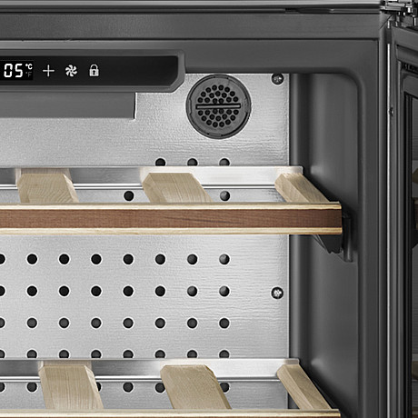 Smeg - CVI320XE - LED belysning med UV skyddad dörr