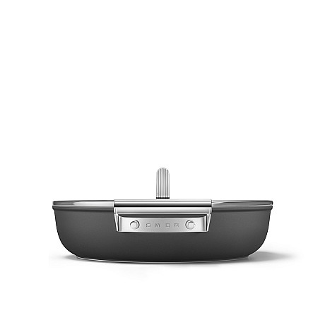 Smeg - Keramisk Traktörpanna 28 cm Non-Stick, Svart