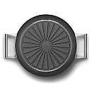 Smeg - Keramisk Traktörpanna 28 cm Non-Stick, Svart