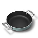 Smeg - Keramisk Traktörpanna 28 cm Non-Stick, Creme
