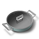 Smeg - Keramisk Traktörpanna 28 cm Non-Stick, Emerald Green