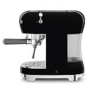 Smeg - Komplett Kaffepaket - Svart med 50's Style