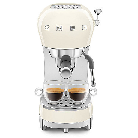 Smeg - Espresso & Mjölk - Creme med 50's Style