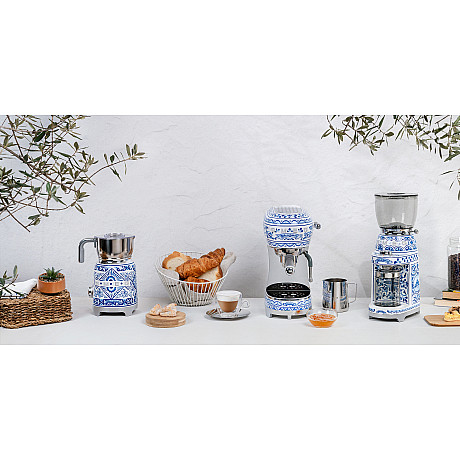 Smeg - ECF02DGBEU - Manuell espressomaskin, Dekoration