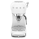 Smeg - Espresso & Mjölk - Vit med 50's Style