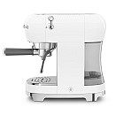 Smeg - Espresso & Mjölk - Vit med 50's Style