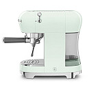 Smeg - Espresso & Mjölk - Pastellgrön med 50's Style