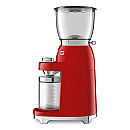 Smeg - Komplett Kaffepaket - Röd med 50's Style