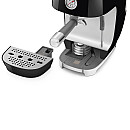 Smeg - ECF03BLEU - Manuell espresso med Cold Brew, Svart