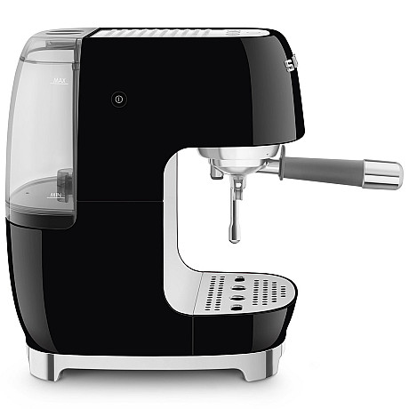 Smeg - ECF03BLEU - Manuell espresso med Cold Brew, Svart
