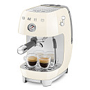 Smeg - ECF03CREU - Manuell espresso med Cold Brew, Creme