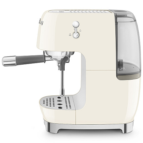 Smeg - ECF03CREU - Manuell espresso med Cold Brew, Creme