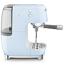 Smeg - ECF03PBEU - Manuell espresso med Cold Brew, Pastellblå